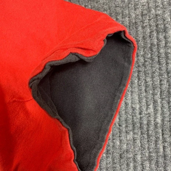 VTG Wellington‎ Apparel Mickey Mouse T Shirt Mens Large Red Disney Retro 90s USA - Picture 9 of 13